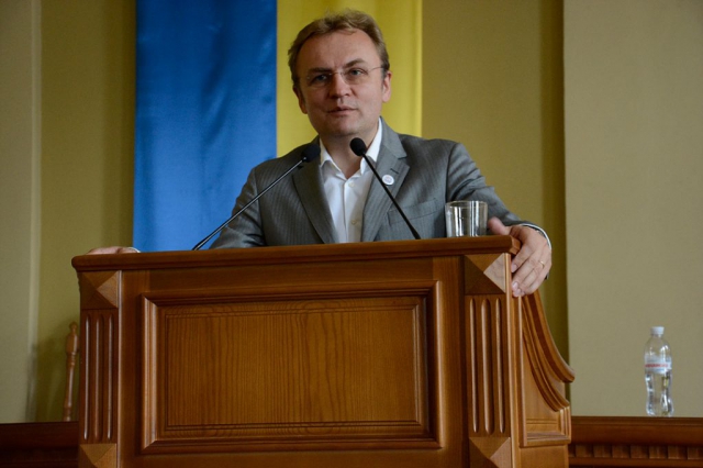 Вступне слово Андрія Садового до лекції Гіроакі Куромії у Львівській міській раді