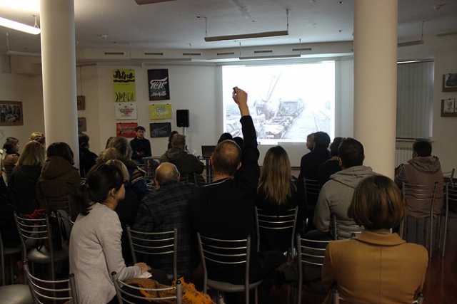 02.11.2014 "Регіон в об’єктиві". Зустріч з художницею Євгенією Бєлорусець.